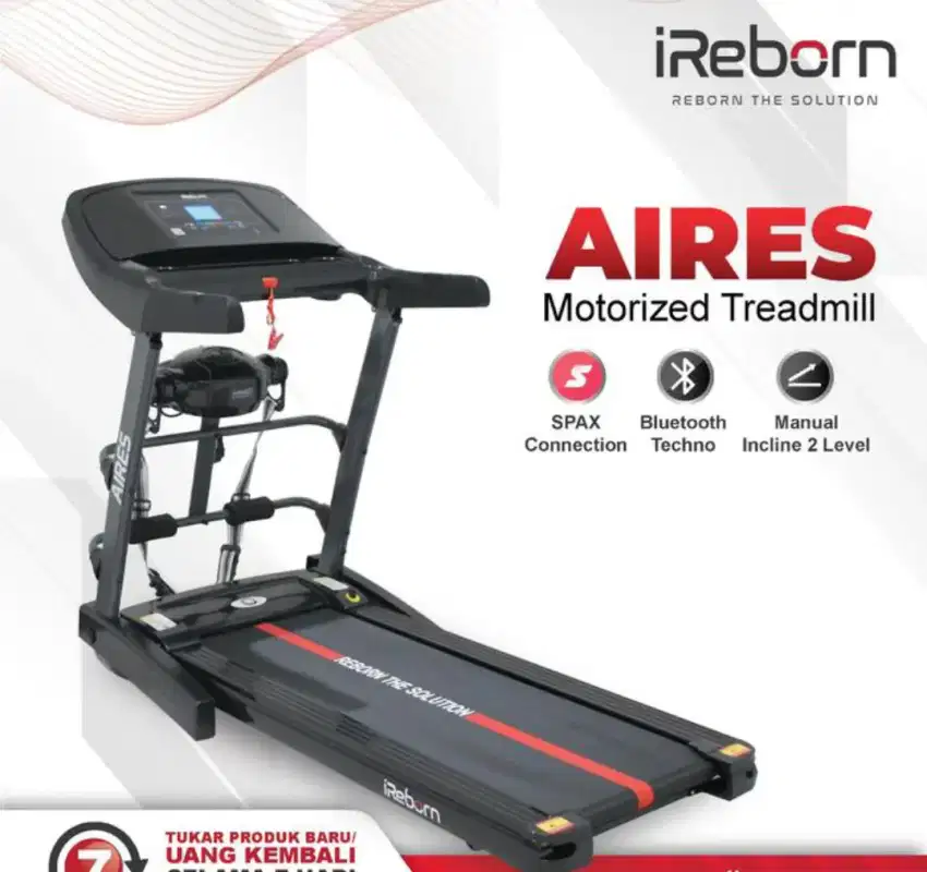 AlatFitness Treadmill Elektrik Aires