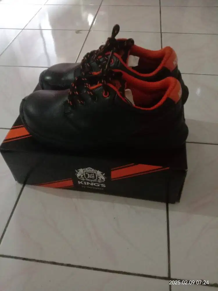 (NEGO) DIJUAL SEPATU SAFETY KING'S BY HONEYWELL KWS 200