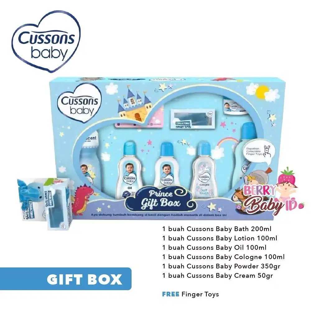 Cussons Baby Gift Box Kado Bayi Perawatan Bayi Besar