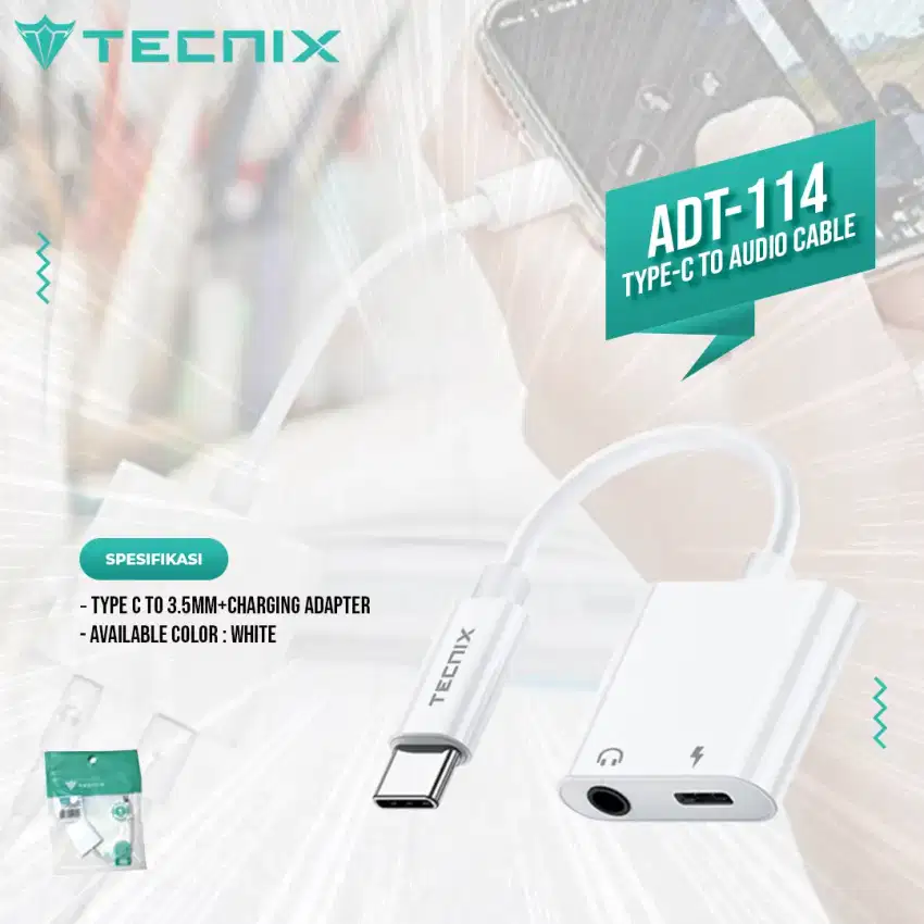 Splitter tecnix type C to audio