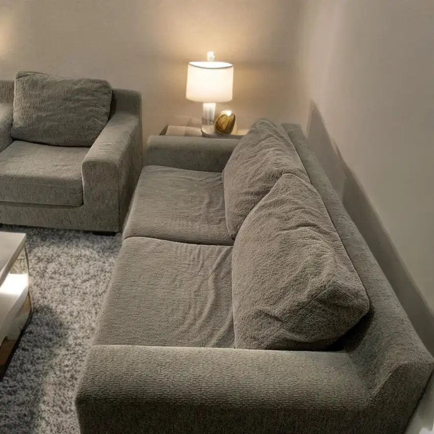Sofa Cellini 3+1 Seater Grey Authentic