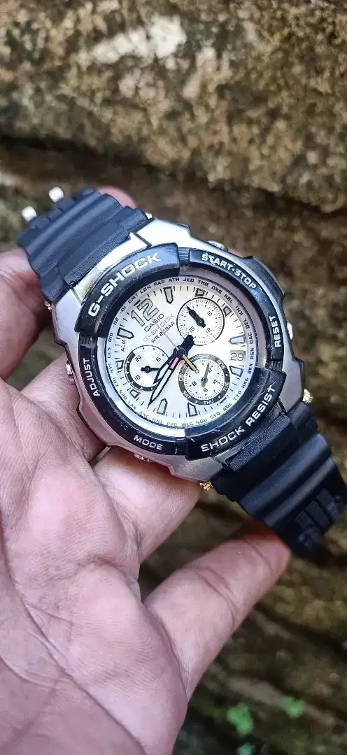 Jam tangan Casio Gshock G 1000 Analog chronograp