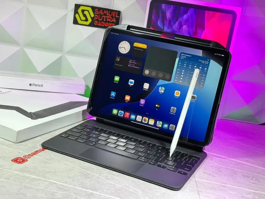 Apple iPad Pro 11 2nd Cellular Keyboard+pencil Fullset