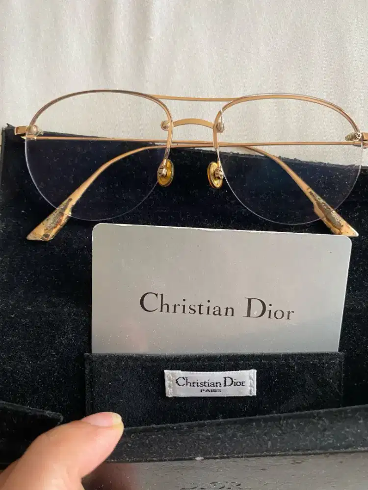 Prelove ori , Dior , kacamata baca ,.hanya gagang nya saja ,