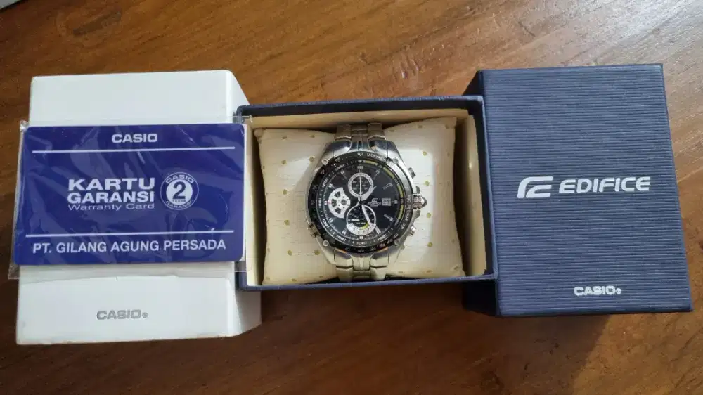 Casio Edifice EF-543D-1AVDF Stainless Steel Watch Original