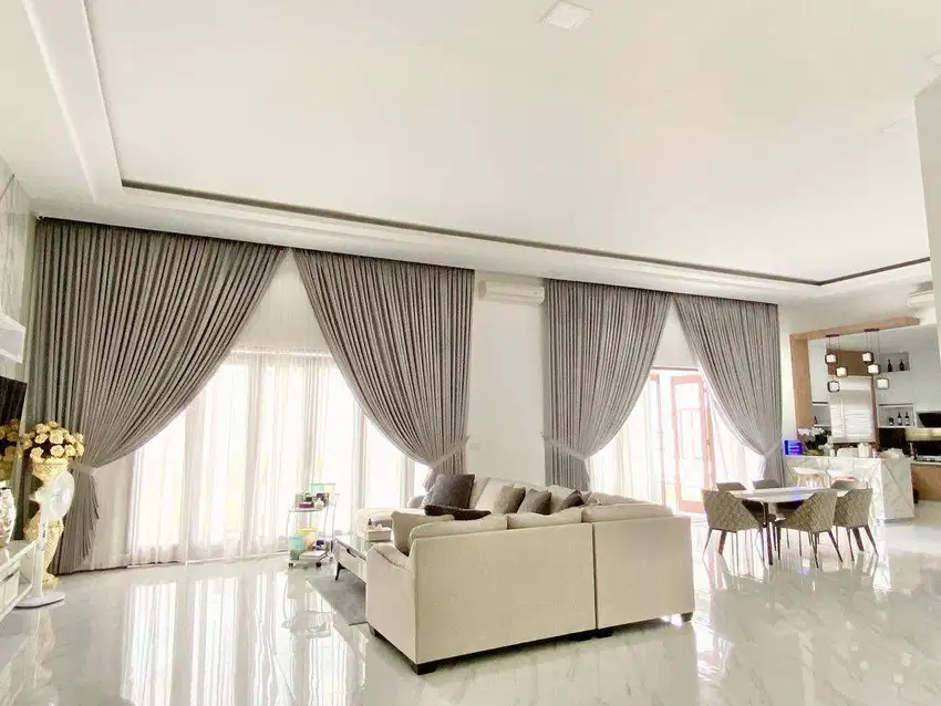 Termurah Tirai Gorden Jendela Gordyn Mewah Hordeng Model Terbaru Murah