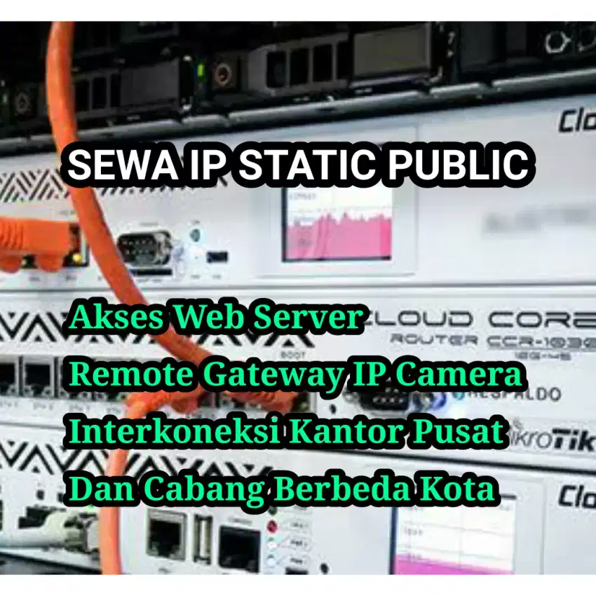 IP Statik Publik Web Portal cctv