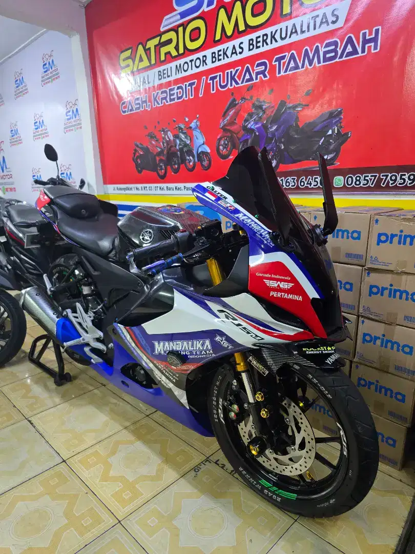 R15 V4 CONICTED THN 2023 PLAT BE LAMPUNG PAJAK HIDUP