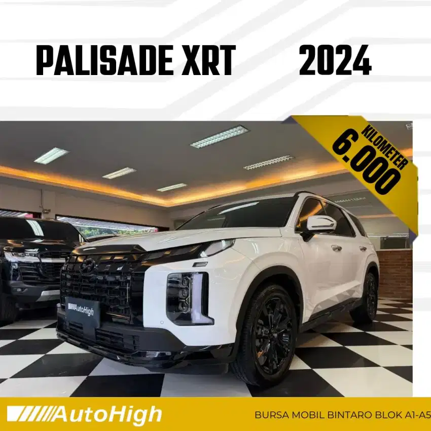 DP10% [Km6.000] Palisade XRT 2024 White Reg 2025 #AUTOHIGH