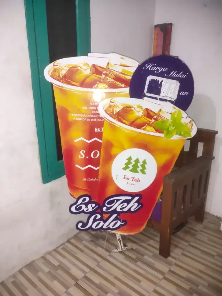 Perlengkapan Usaha Es Teh Solo Full Set
