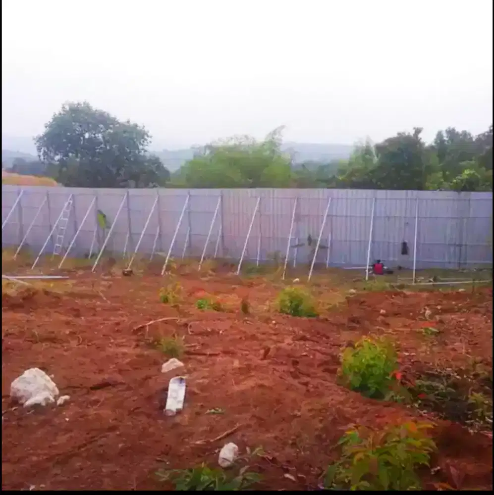 Pagar Spandek Instan Proyek Pekerjaan Cepat dan Rapih .Area jabotabek