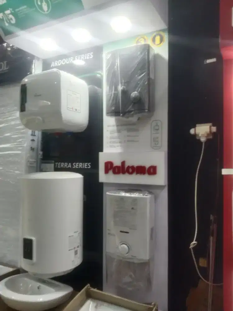 Water heater listrik dan gas