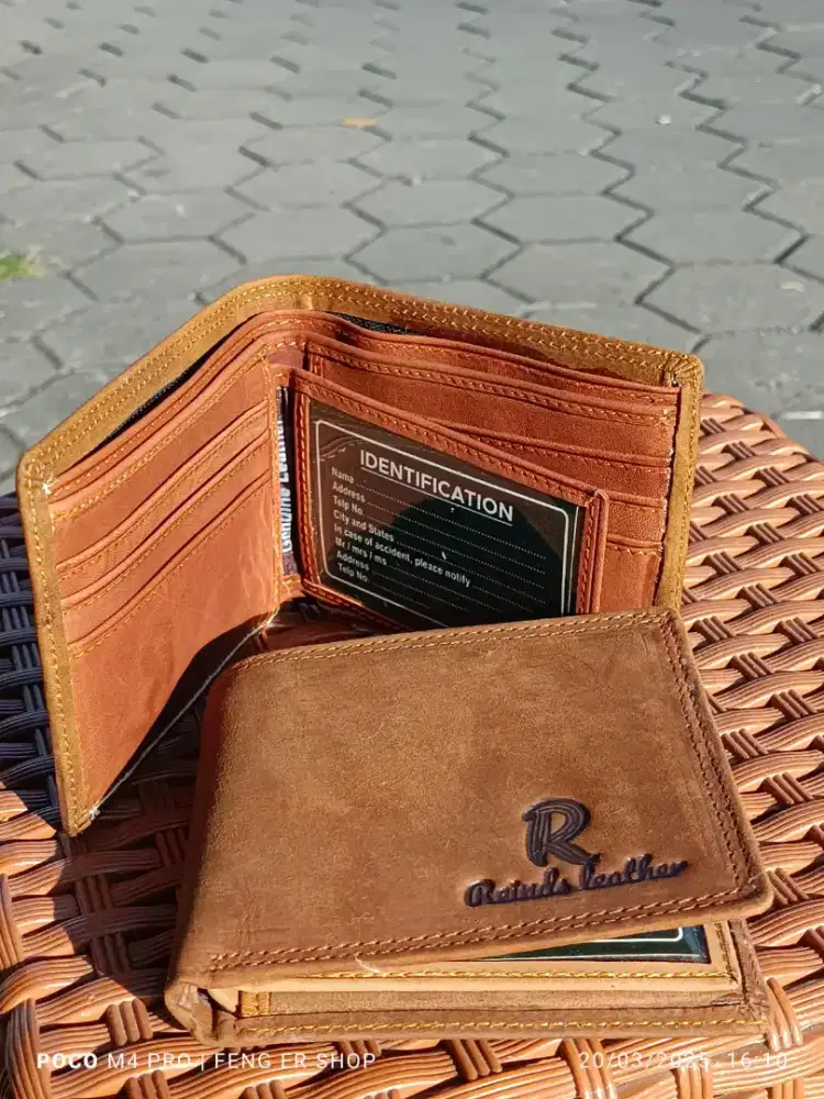 Dompet Kulit Sapi Asli ( BISA COD )
