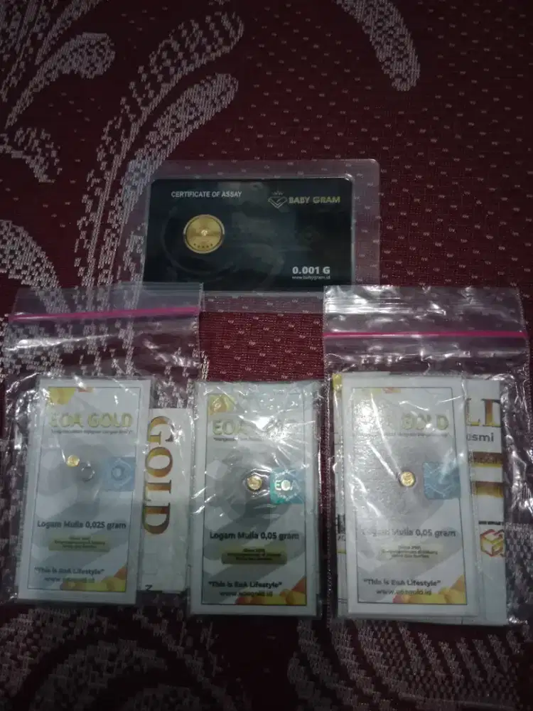 Dijual Mini Gold /logam Mulia