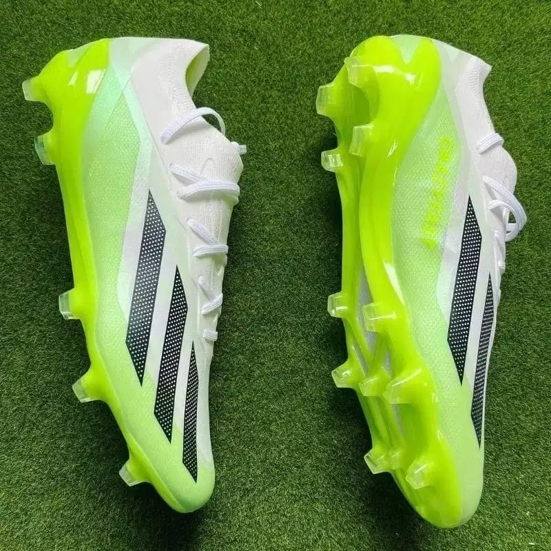 Jual Rugi Sepatu Bola Adidas X Crazyfast.1 Putih Hijau (FG)