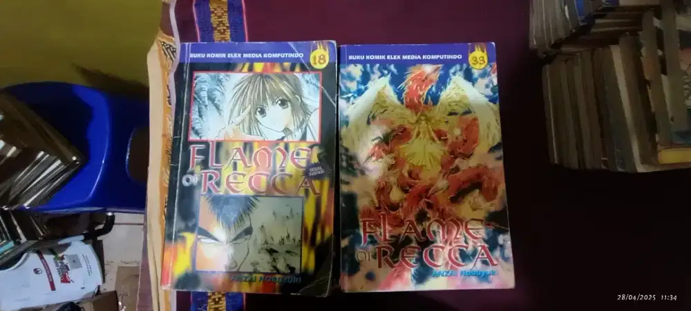 Komik Flame Of Recca Original