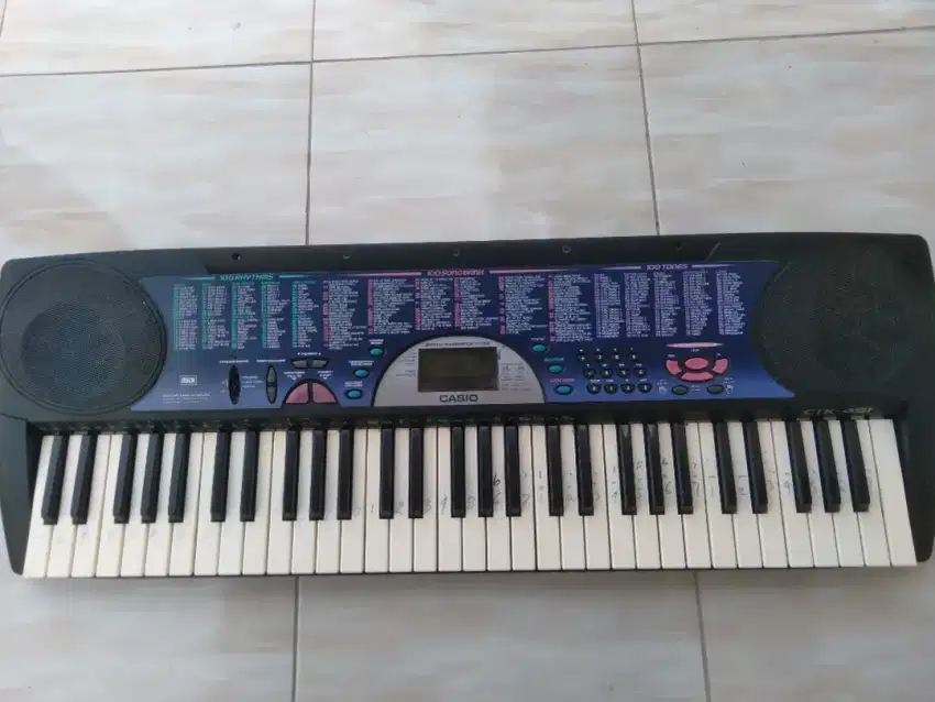 Di jual keyboard casio ctk 451