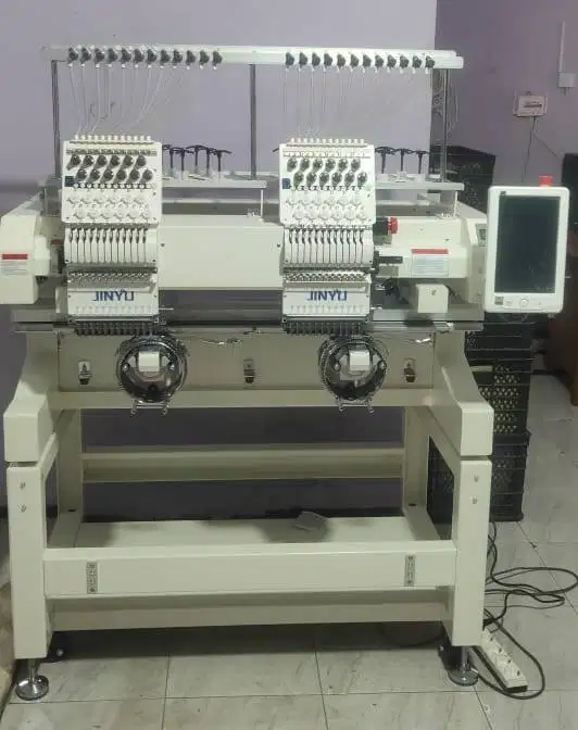 Mesin Bordir Komputer 1,2,4,6 Kepala Jinyu Bergaransi Free Instalasi
