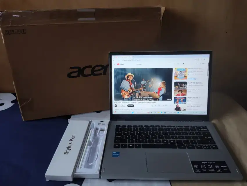 Acer Core i3Gen12 Ram 8GB Pakaian 4Bln Fullset