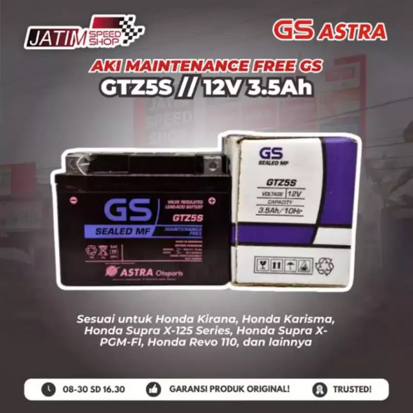 Aki gs ori gtz5s