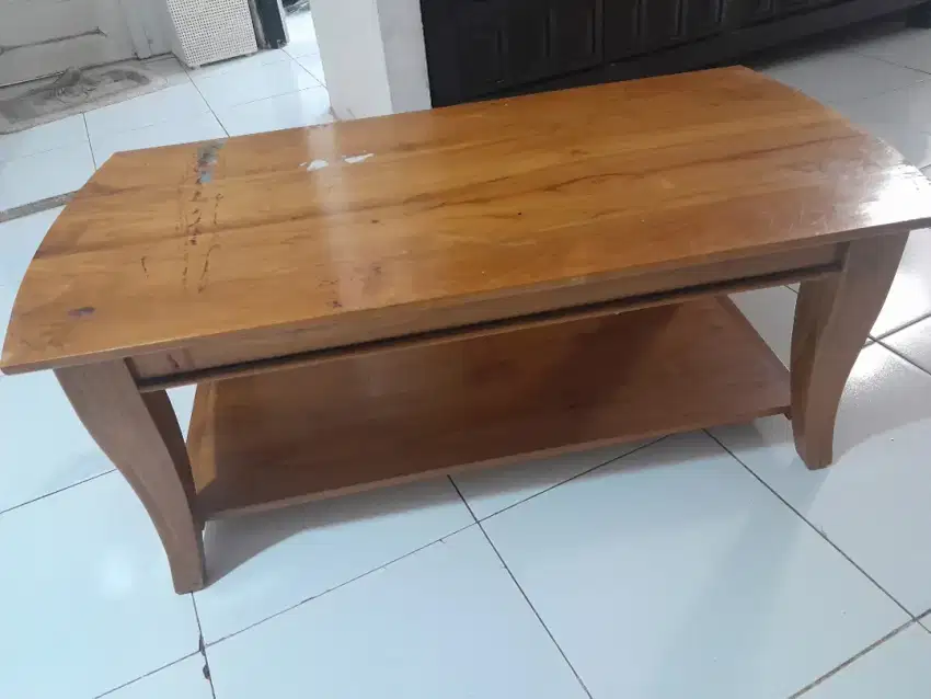 Dijual Murah Meja Tamu Jati Asli