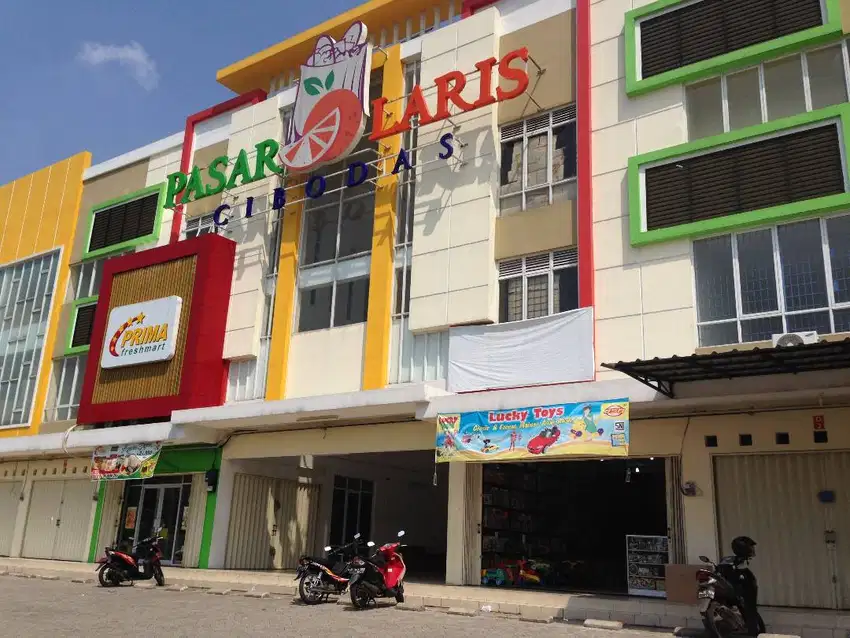 Ruko jual komplek pasar laris cibodas tangerang usaha murah strategis