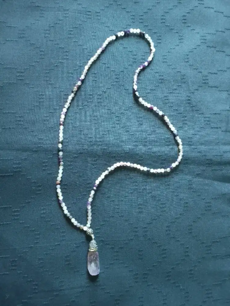 Kalung Batu Antik Dan Liontin Batu Antik Amethyst