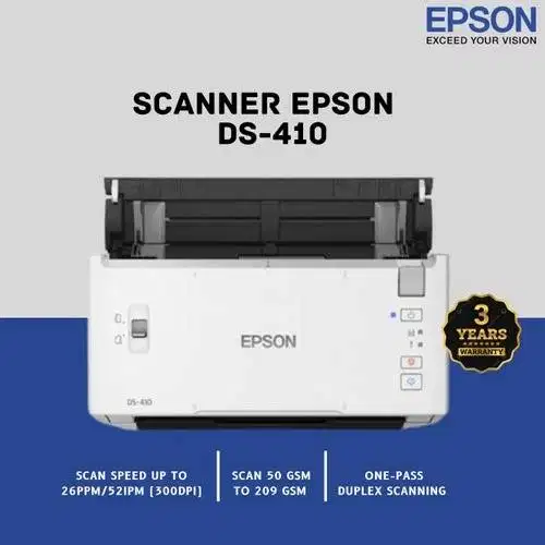 Scanner Epson DS-410 Epson DS410 Scan upto A3 Stitch