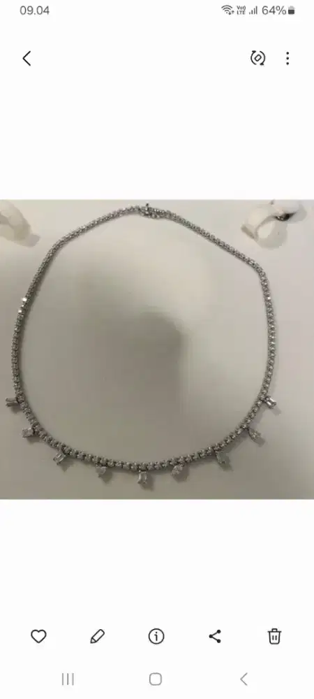 Kalung Berlian  mewah cantik
