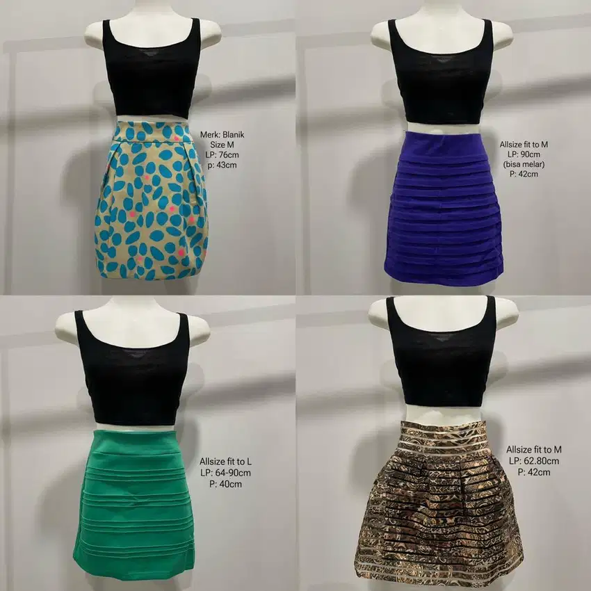 Rok wanita allsize 1 pcs