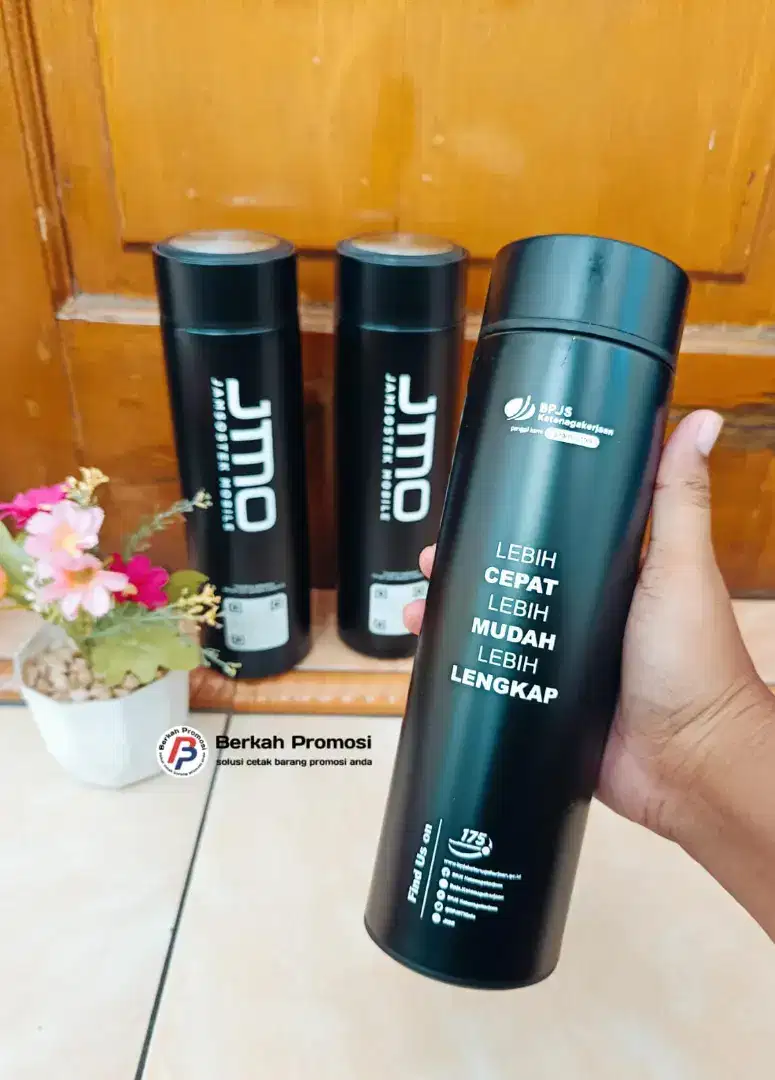Souvenir tumbler (sudah include cetak Desain)