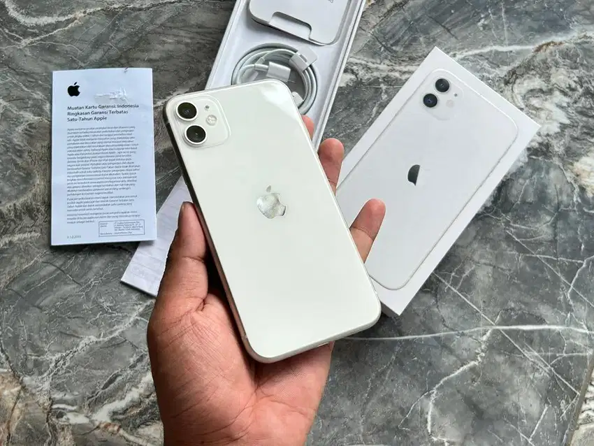 Jual / TT iPhone 11 128Gb iBox Fullset Original Mulus