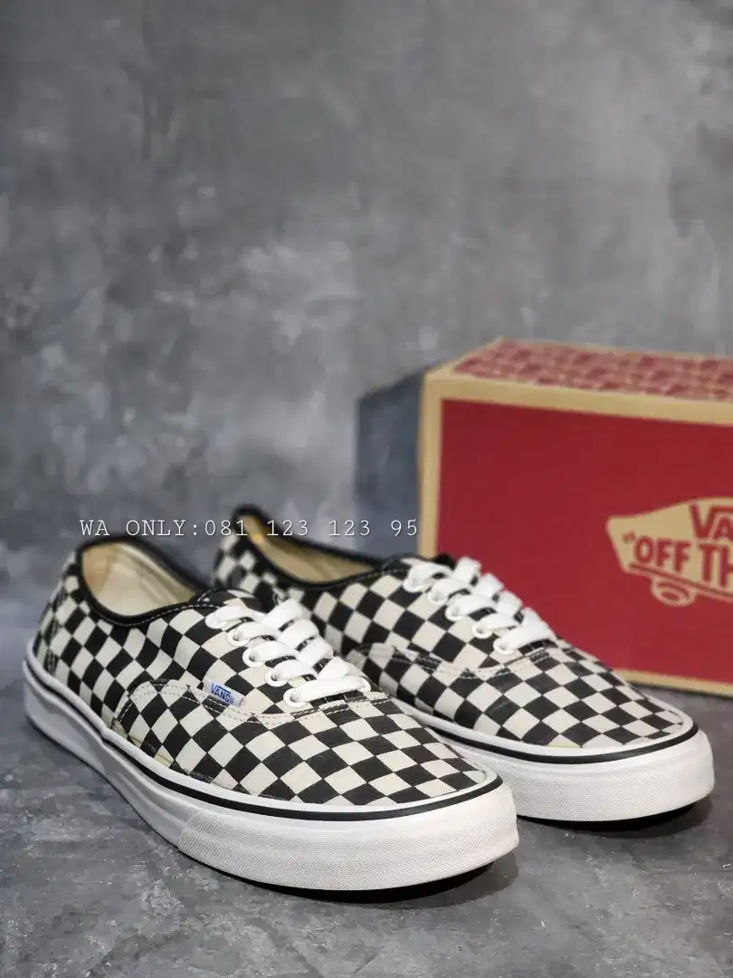 Vans Authentic Golden Coast Checkerboard | US 11 | 44.5