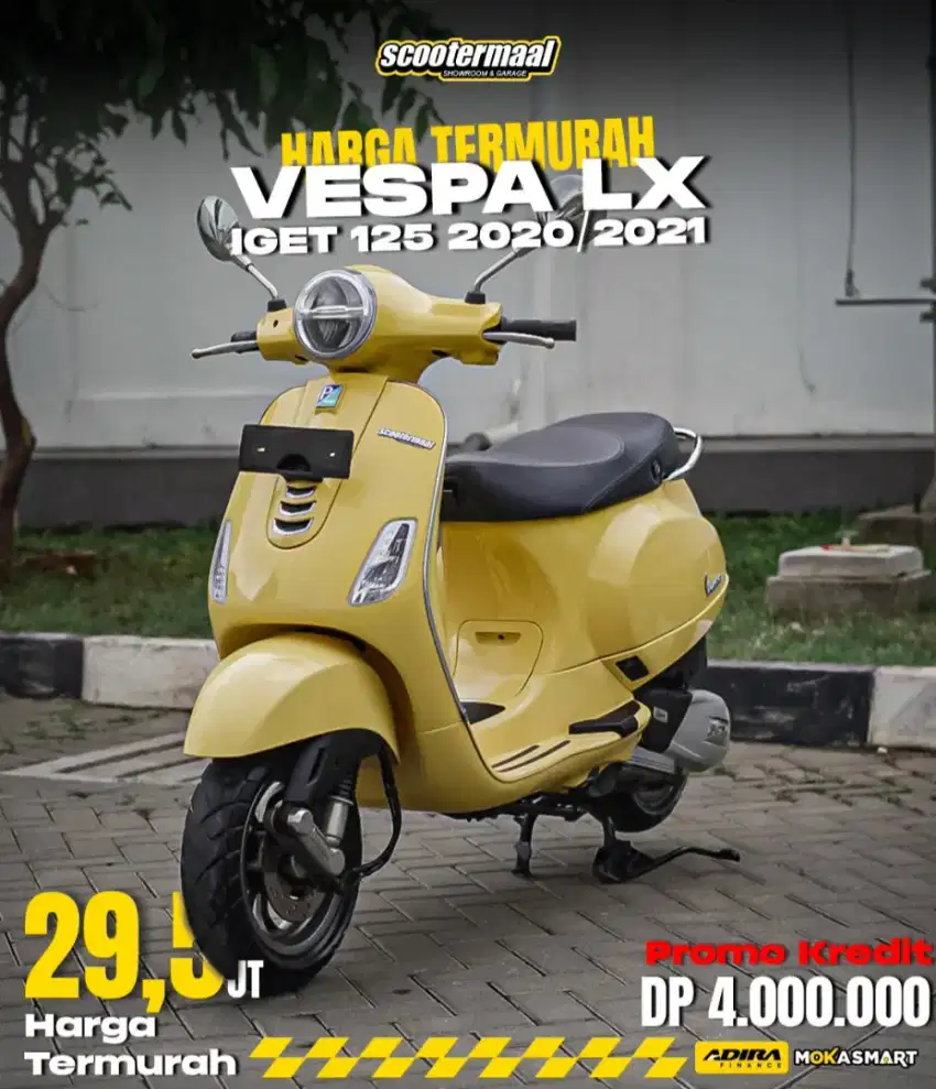 PIAGGIO VESPA LX FACELIFT IGET 2020