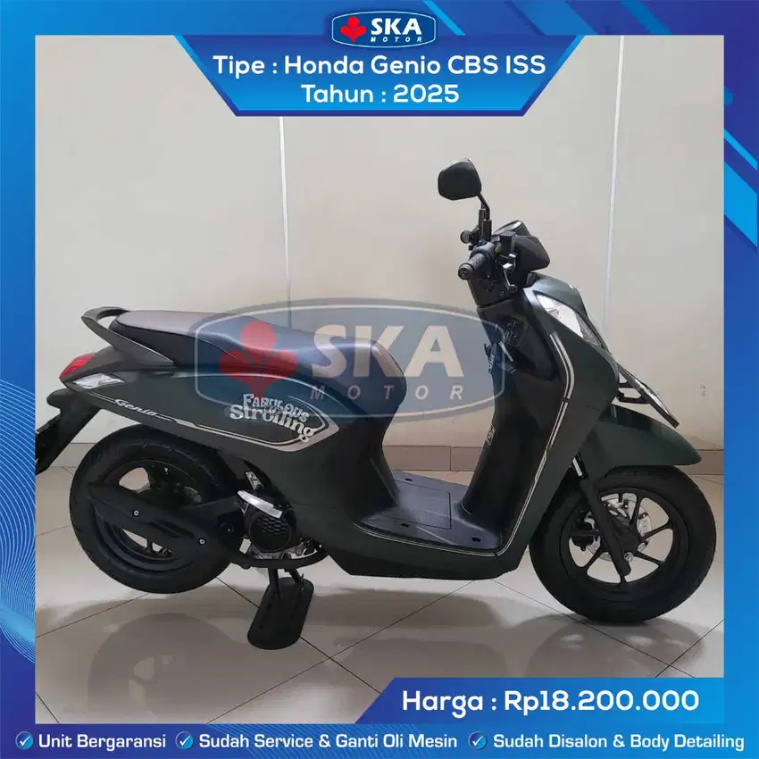 Honda Genio CBS ISS Tahun 2025