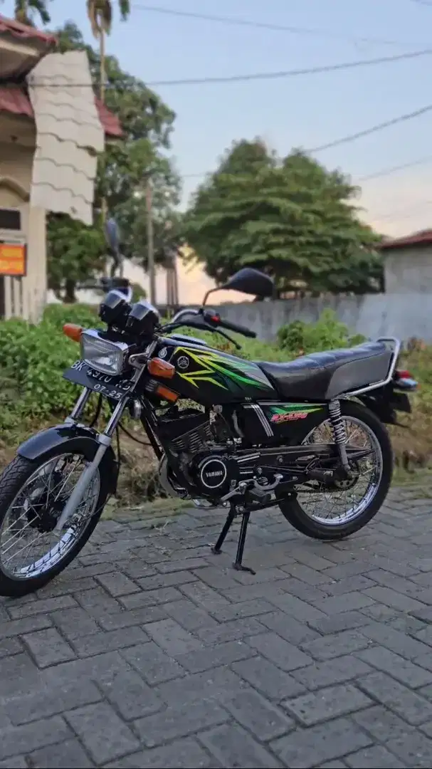 Rx king 2005 hijau hitam langka