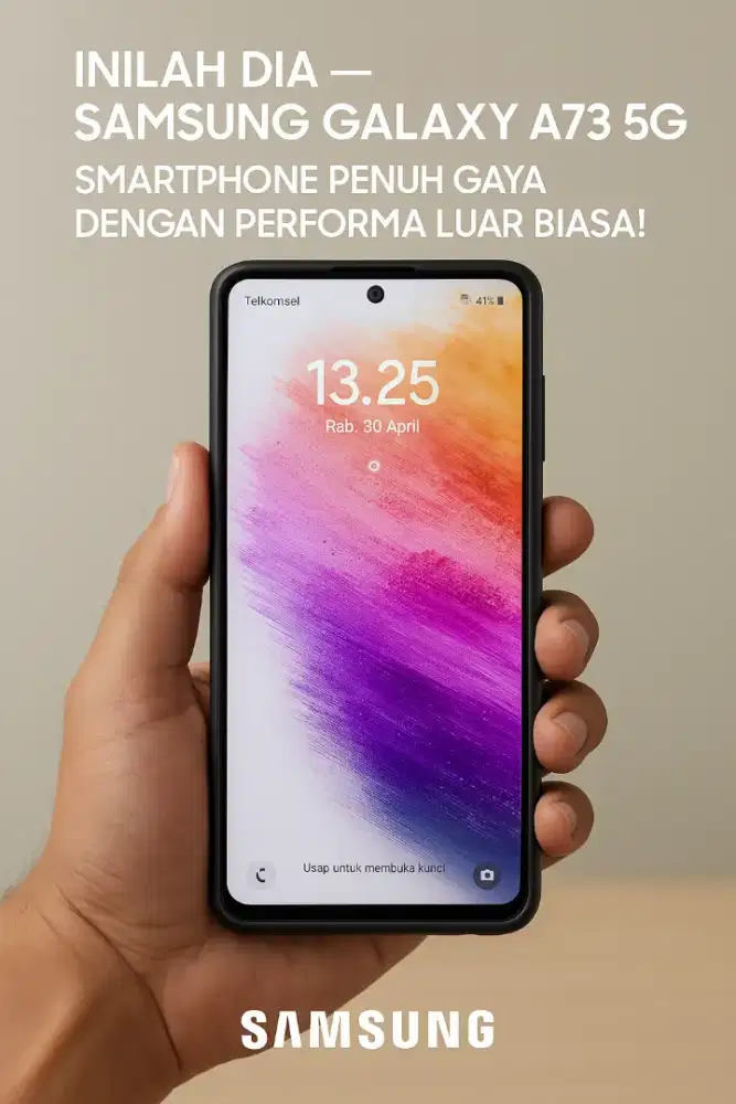 Samsung a73 5G lengkap