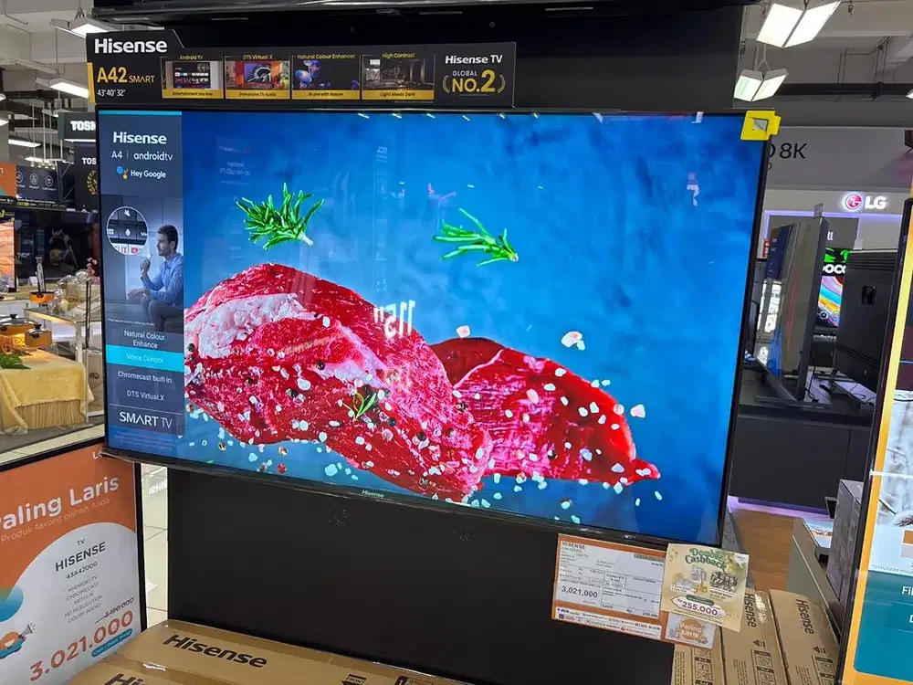 LED TV Hisense 43” bisa dicicil