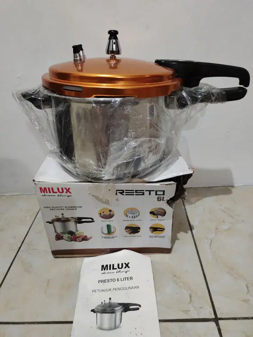 Panci presto ( MILUX 6 liter)