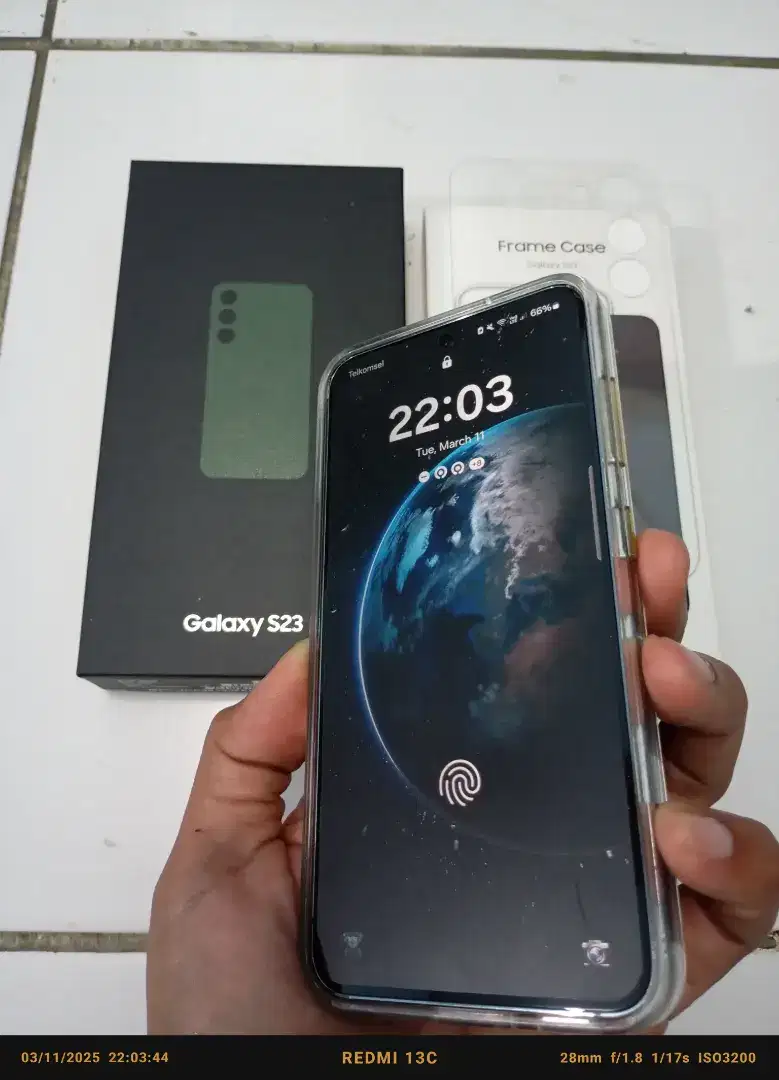 Samsung S23 5G 8/256 Ex Garansi Resmi Fullset Like New Istimewa