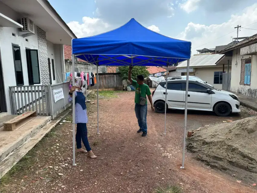 Tenda Lipat bazaar 2x2 meter . Ready stok Palembang. Bisa cod