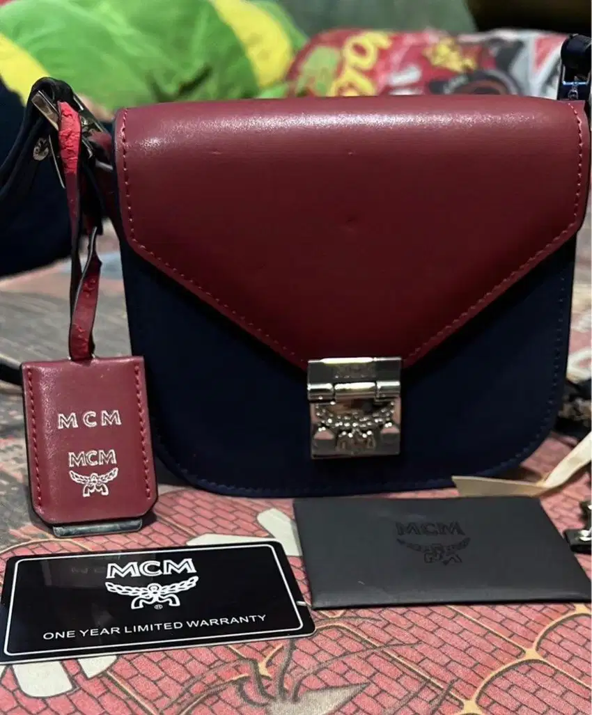 Tas Sling Bag MCM ori