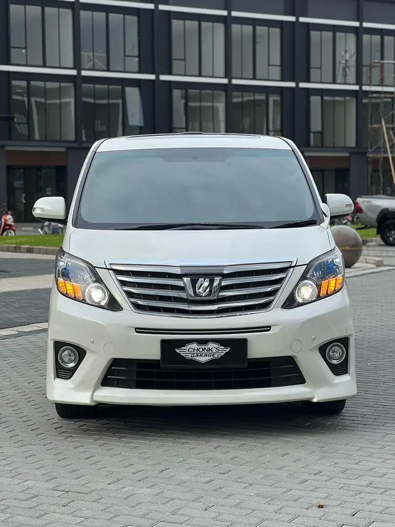 Alphard S audioles cbu 2012