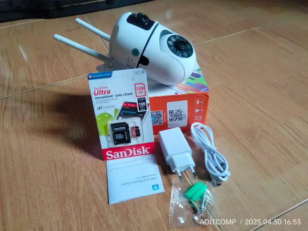 CCTV Wireless Dua Lensa