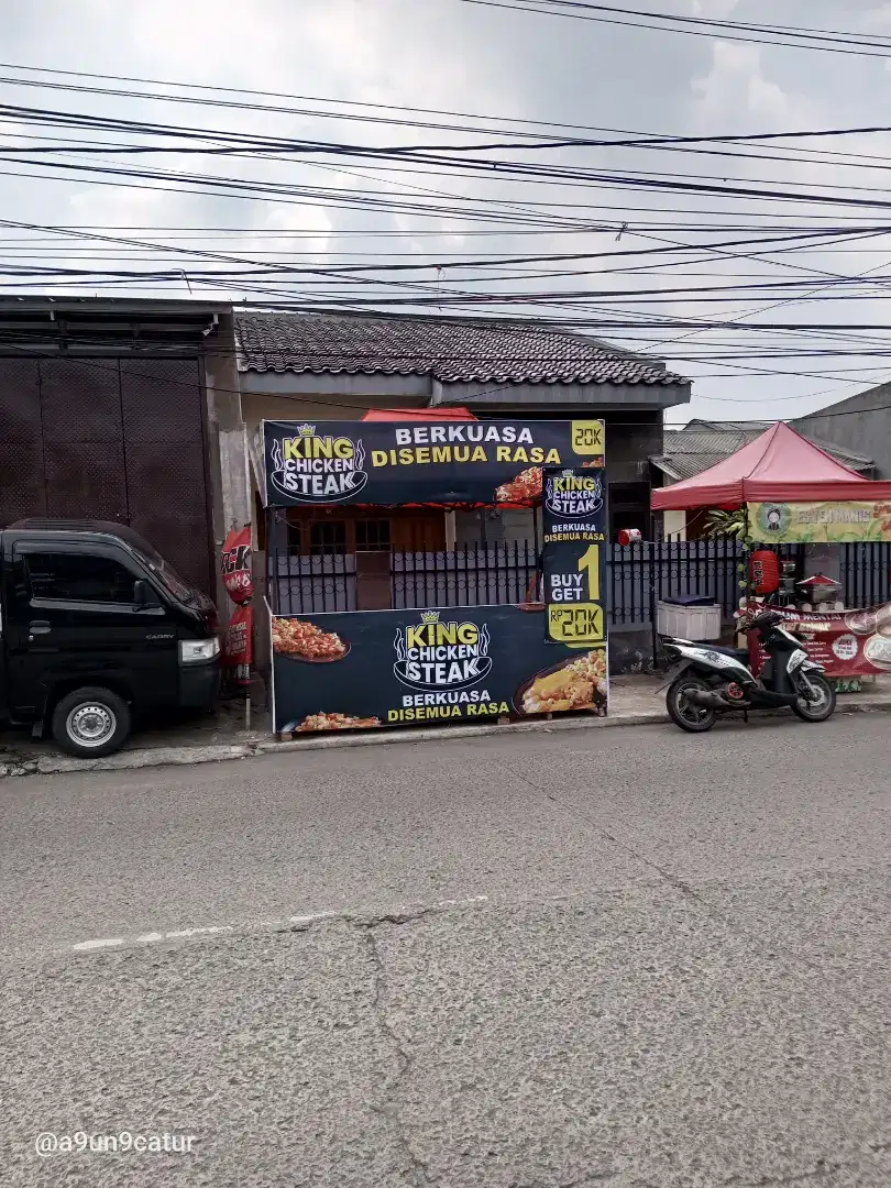 Jaga stand king chicken steak