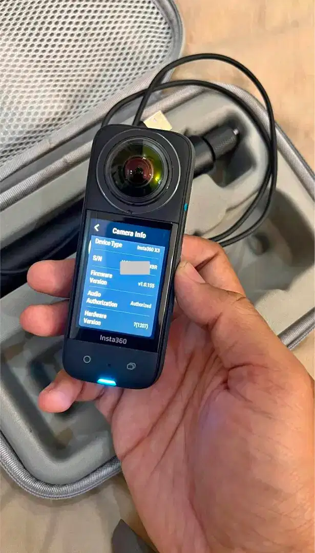 Kamera Insta 360 X3 Plus Saramonic B2
