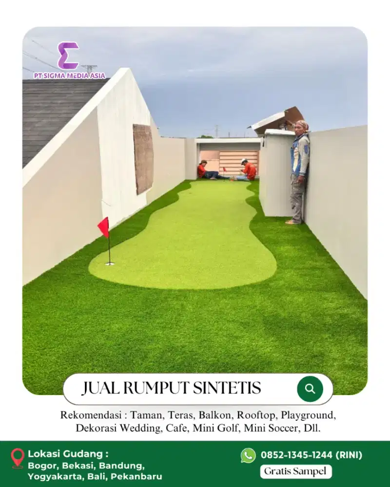 Jual Rumput Sintetis Buat Mini Golf