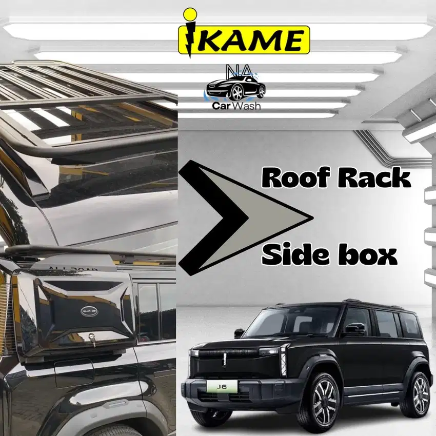 READY AKSESORIS CHERY J6 Tail spoiler