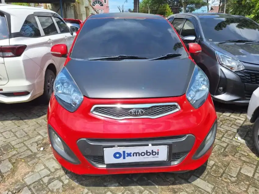 DP RENDAH Kia Picanto 1.2 Bensin-MT 2013 Merah KT VB