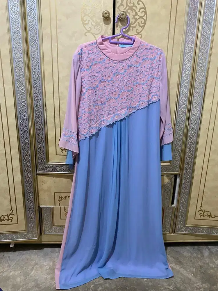 Baju gamis kombinasi / abaya / dress